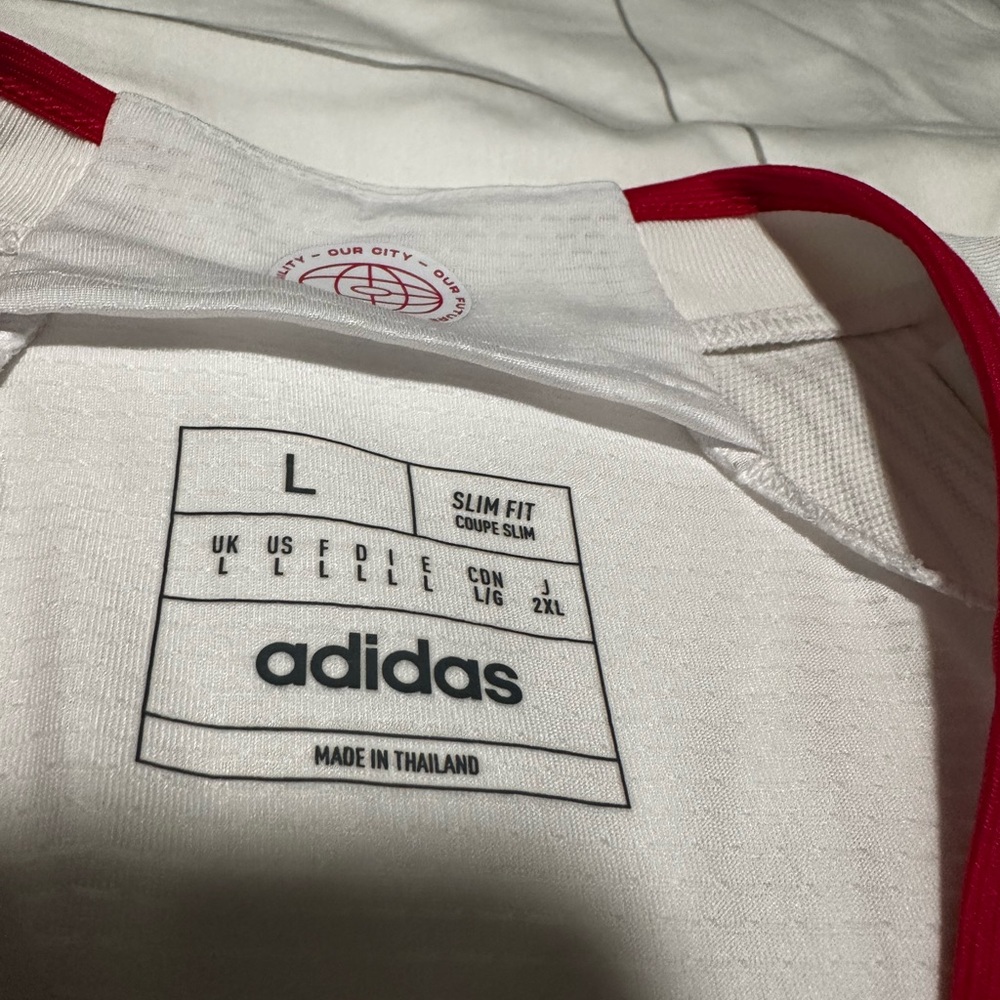 Men's St. Louis City SC adidas White 2024 The Confluence Kit Replica Jersey - Picture 2 of 4
